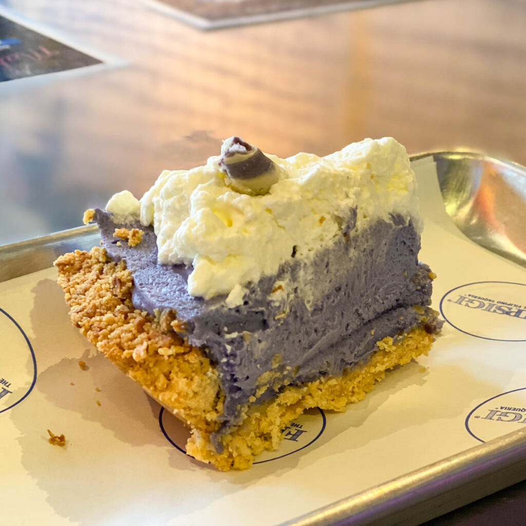 Ube Flip Pie